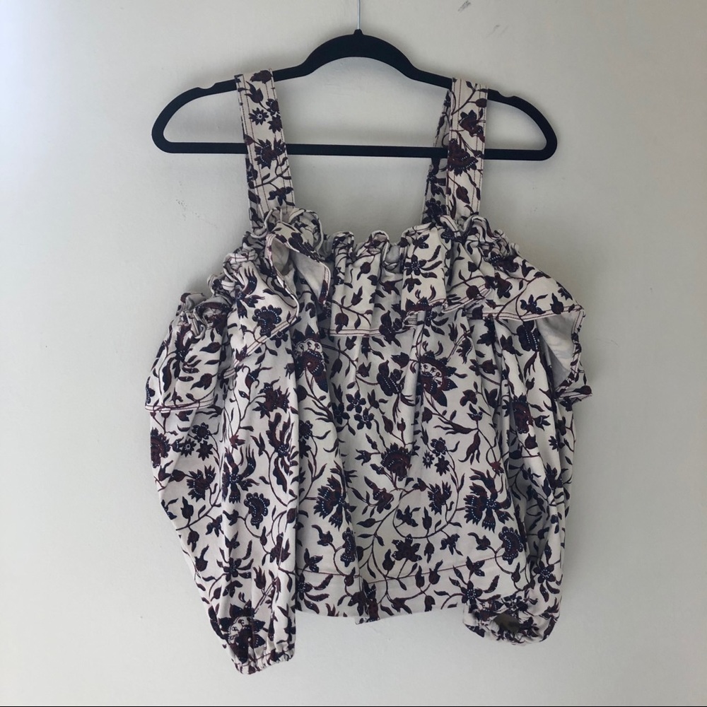 Ulla Johnson Cold Shoulder Top